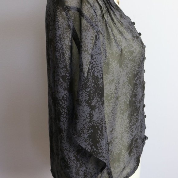 Kimchi & Blue Tank Top Blouse Shirt Urban Outfitters Sheer Flowy Light M - Picture 6 of 8